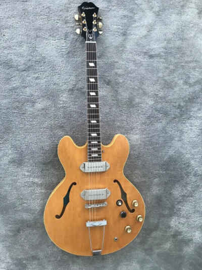 Limited Edition 1965 Epiphone USA John Lennon Casino Natural Revolution guitar