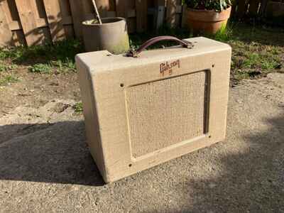 Gibson GA-9 1956 Gitarrenverstärker Amp Röhre Tweed Champ