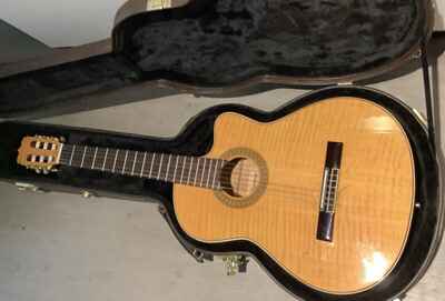 1978 Takamine Jasmine TC48MC Classical electro acoustic guitar