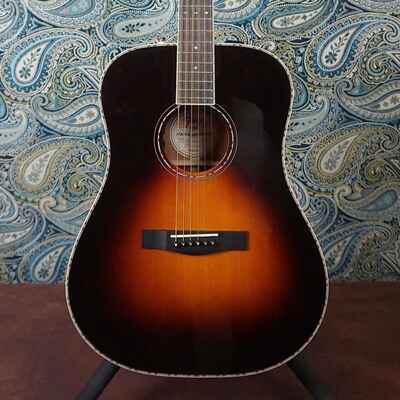 Used Fender Paramount PD-220E 3-Tone Vintage Sunburst w / Hard Case