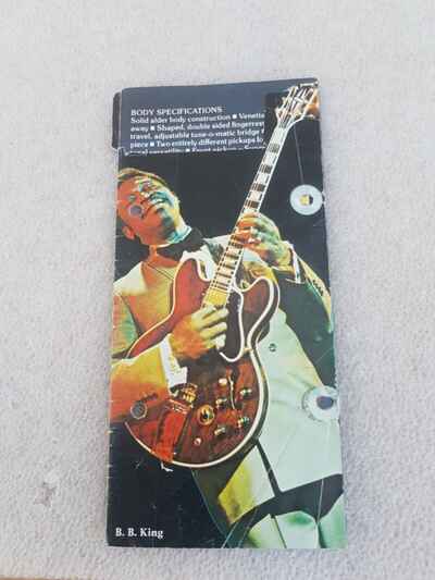 Gibson Gitarren Katalog 1976