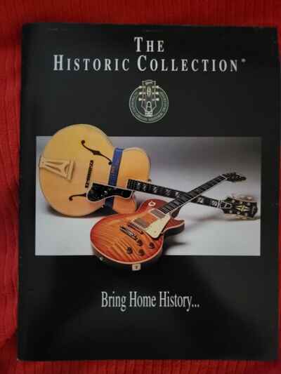 ORIGINAL Vintage- GIBSON "The Historic Collection" catalog 1994 * VG Condition.