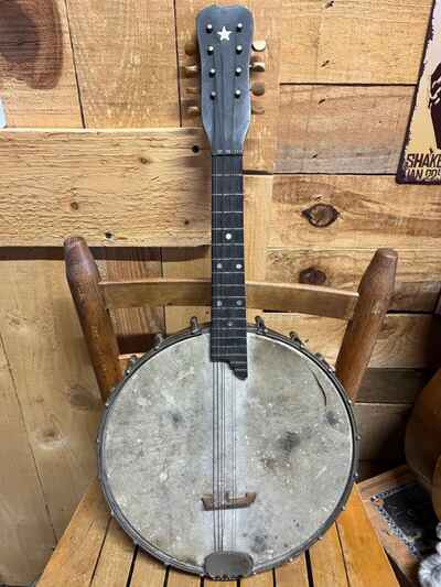 Vintage unbranded possible Oliver Ditson Co. Banjolin, Banjo-Mandolin