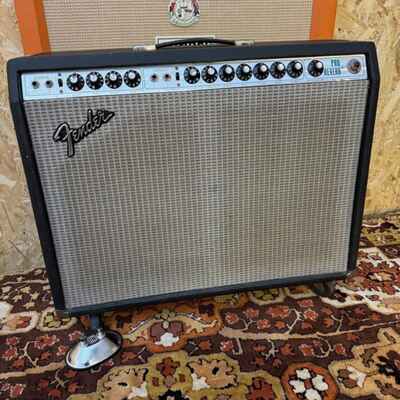 Vintage 1980 Fender Pro Reverb USA Silverface Valve Amplifier 2x12 Combo *1980s*