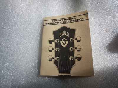 GUILD ACOUSTIC GUITAR MANUAL