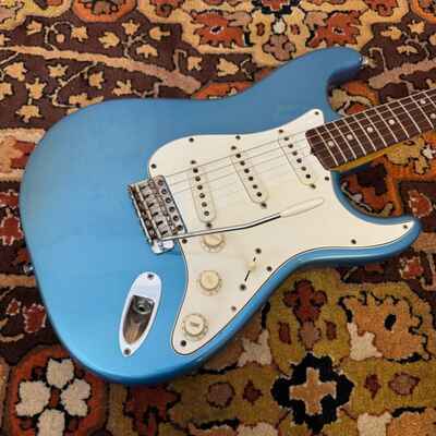 Vintage 1965 Fender Stratocaster Lake Placid Blue Original Electric Guitar 1960s