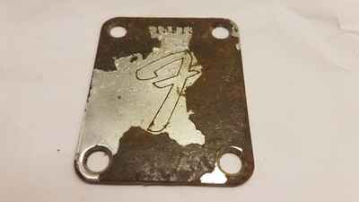 1966 FENDER STRATOCASTER NECK PLATE USA