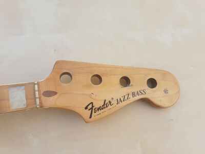 1975 FENDER JAZZ BASS NECK - made in USA