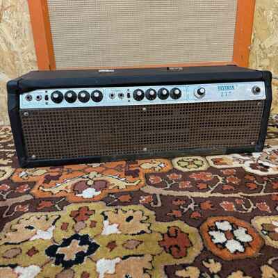 Vintage 1970s Fender Bassman 135 Silverface USA Valve Amplifier Head *Project*