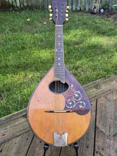 Vintage SOLID WOOD SS Stewart Style A Mandolin VINTAGE MANDOLIN