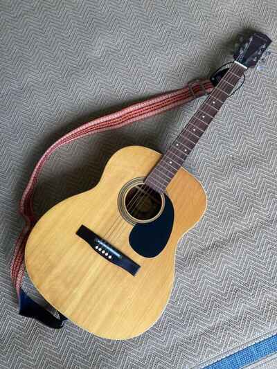 Vintage Landola F-6 Acoustic Guitar Made In Finland Around 1980