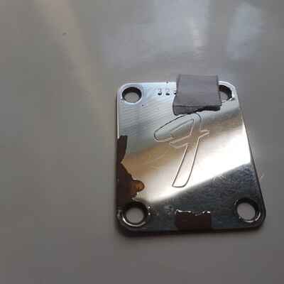 1971 FENDER JAZZ BASS USA NECK PLATE