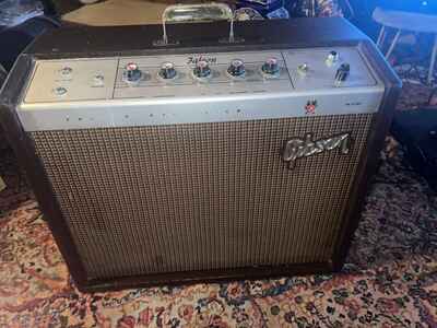 1967 Gibson GA-19 RVT Falcon Guitar Amplifier Serial No. 486047