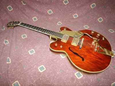 Vintage 1971 Gretsch Country Gentleman guitar original VG no binding rot