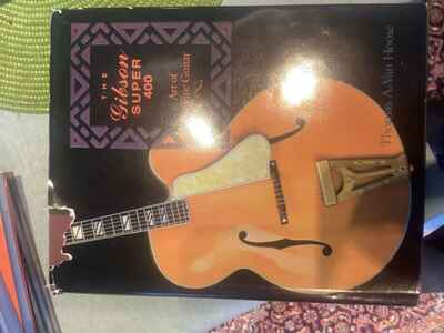 THE GIBSON SUPER 400 BOOK - HARD  COVER