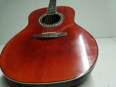 1976 OVATION 1157 - 7 ACOUSTIC  /  THE ANNIVERSARY MODEL - Made in USA