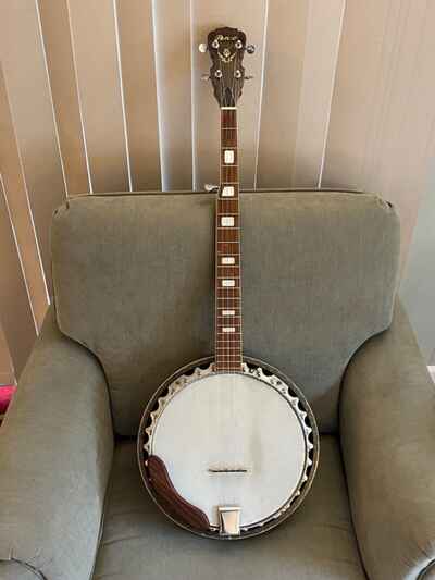 Penco 5-String Resonator Banjo Vintage 