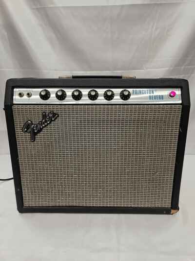 Fender 1978 Princeton Reverb Combo Amp with Eminence Patriot Ragin Cajun speaker