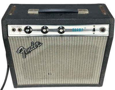 1979 Fender Champ Silverface Guitar Amp -