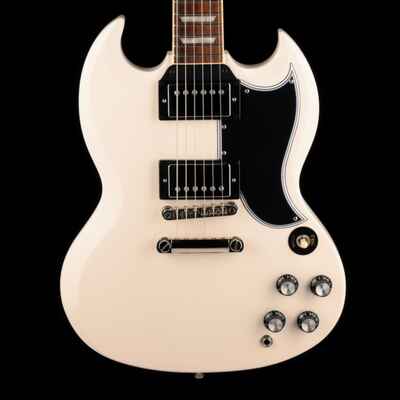 Pre Owned Epiphone 1961 Les Paul SG Standard Aged Classic White With OHSC