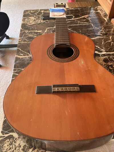 Vintage Yamaha G-85A Classical Acoustic Guitar With New Strings