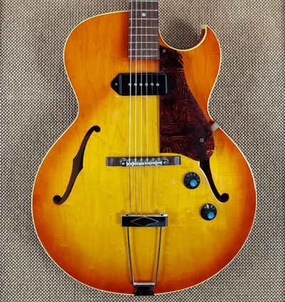 1968 Gibson ES-125TC - Gorgeous Burst Color - No Fret Wear