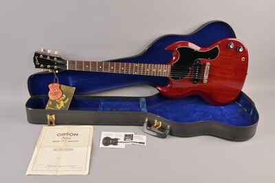 1964 Vintage Gibson SG Les Paul Junior Jr. Cherry Red  ~ CLEAN ~  USA 1960s +OHSC