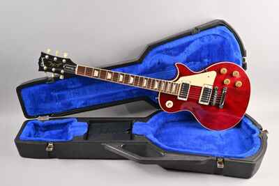 1980 Vintage Gibson Les Paul Standard Wine Red Maple Top +OHSC USA 1980s