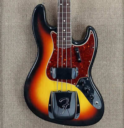 1966 Fender Jazz Bass - 100% Original - Great Player!