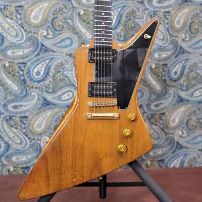 Used Gibson Explorer E2 1979 Factory Second Natural w / OHSC