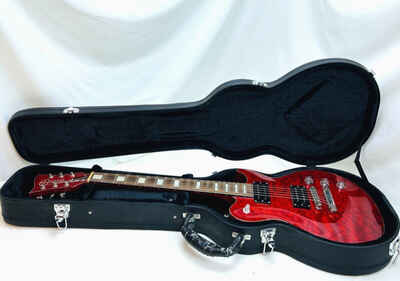 Electra Invicta Red Trans Ruby Electric Guitar With Case - RARE & Very Nice