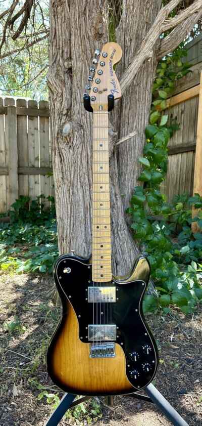 1979 Fender Telecaster Custom Deluxe Electric Guitar Humbuckers
