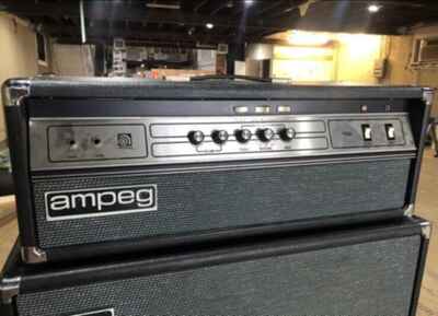 Very Clean Ampeg V-4B 2-Channel 100-Watt Bass Head 1970s Authentic Excellent
