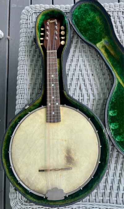 Superb Bacon Style C 1924 Banjo Mandolin - All Original - Play or Collect