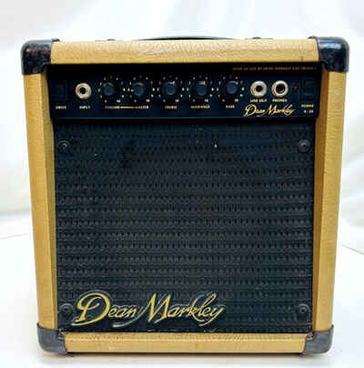 Vintage Dean Markley Model K-20 Portable Electric Guitar Amplifier - Beige - USA