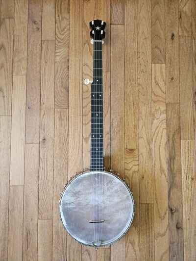 H. C. Nelson 5 string banjo Nelsen Nielsen N. Evanston Ill J. B. Schall classic