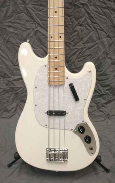 CUSTOM Fender Squier MUSTANG / BRONCO Short-Scale BASS Guitar UPGRADED *LOOK HERE!