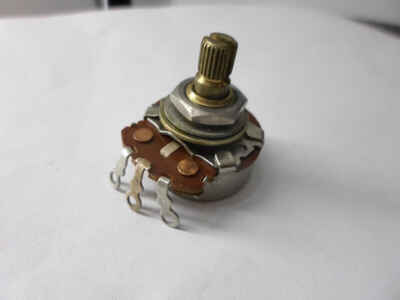 Vintage 1964 Stratocaster 250K Potentiometer Pot CTS Crater Bottom Rare 137 6406