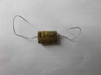 .1  /  150v Vintage Fender Stratocaster Tone Cap Phone book Capacitor 1950