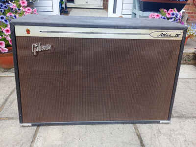 GIBSON ATLAS IV 1x15" CAB, JBL D130F, c. 1963