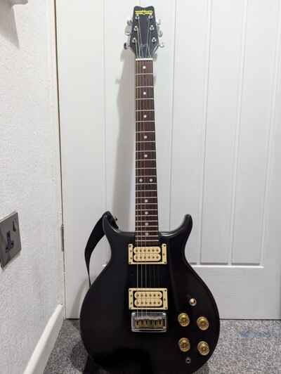 1981 Washburn Raven with double humbuckers and a lot of history