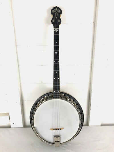 1929 Vega Vegaphone Professional Tenor Banjo w /  Original Case & Finger Picks