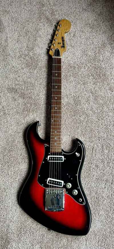 Electric Guitar Tempo Matsumoku 1960s Red Burst