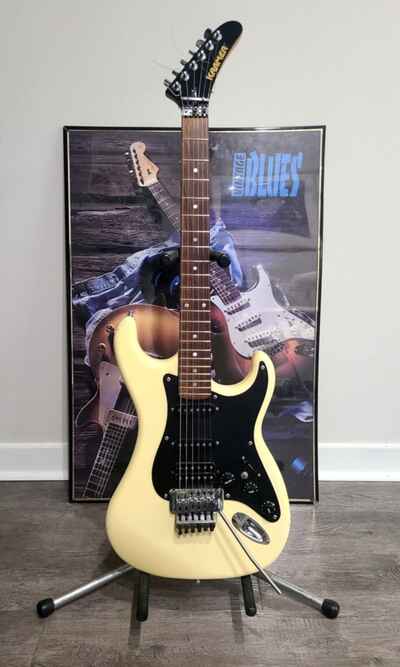 1985 KRAMER PACER DELUXE, 1 owner Floyd Rose - Rare Maple Neck, Banana Headstock