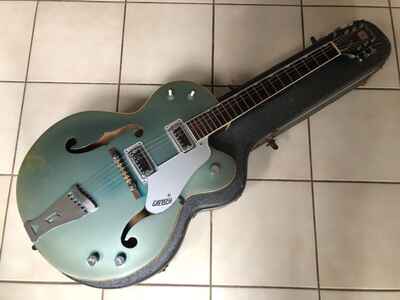 Vintage 1960??s Gretsch 6117 Anniversary Guitar & Case  - Rare Blue