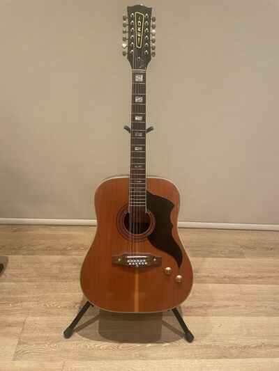 70s Eko Ranger 12 String Electro  Acoustic Guitar