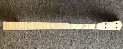 Harmony Banjo Neck Blank 5-String Head Drilled&Fret Cut Raw Blank Neck ZB5UDRFS