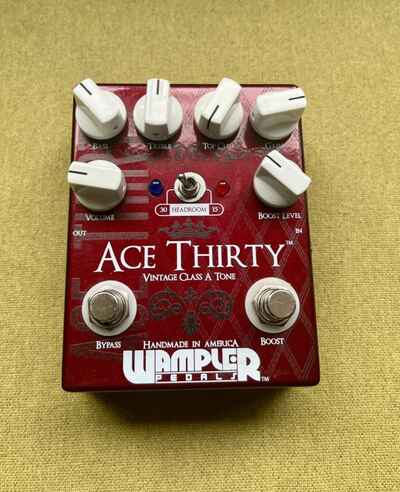 Wampler Ace Thirty (Something). Vox in a box.