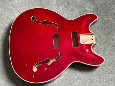 Hagstrom Viking II 67 guitar body Wild Cherry Transparent