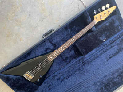 1983 Fender Katana Japan Bass Guitar w Original Case.  Rocket,  Super Cool !